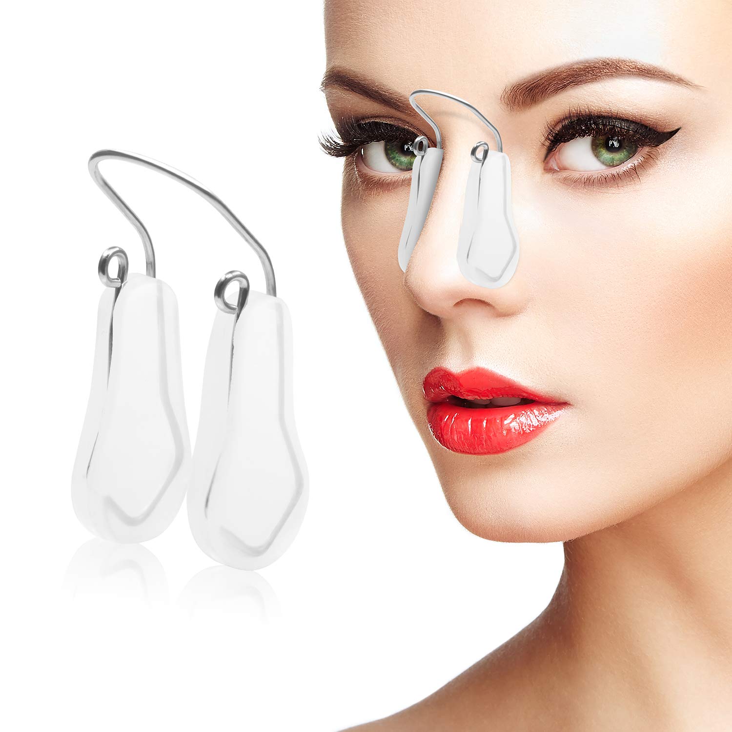 Nose Shaper - Safe Nose Lifter Soft Silicone Clip and Oil